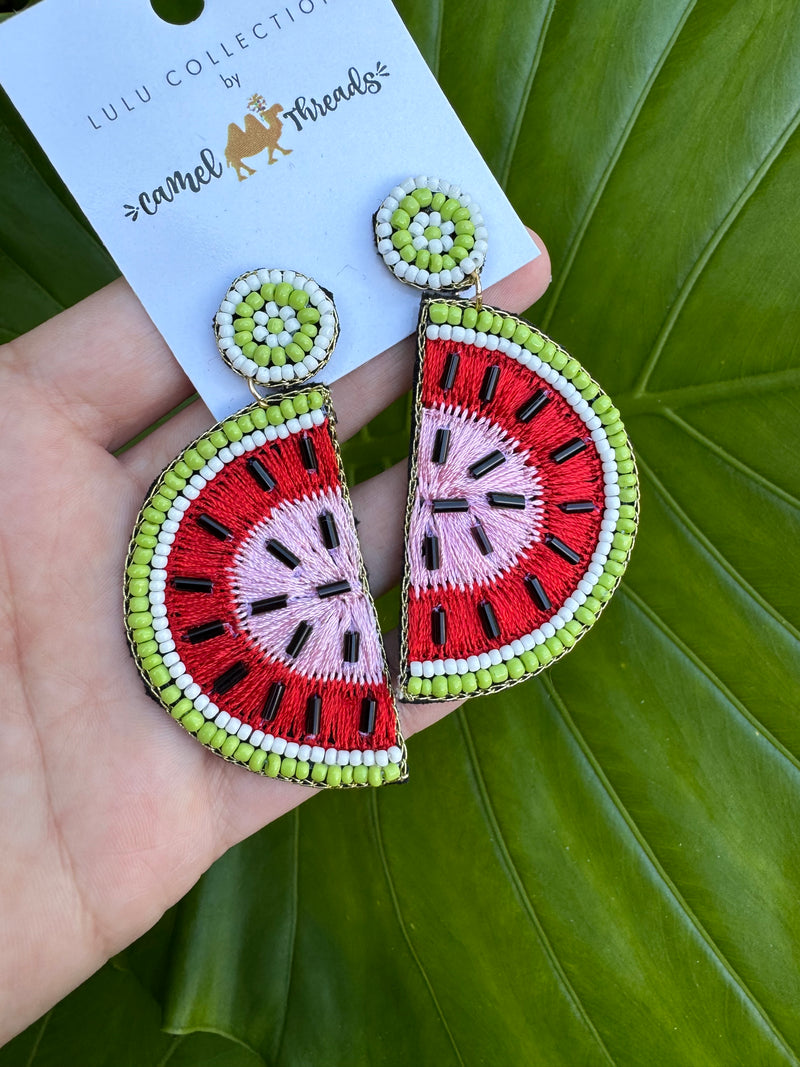 Watermelon Earrings