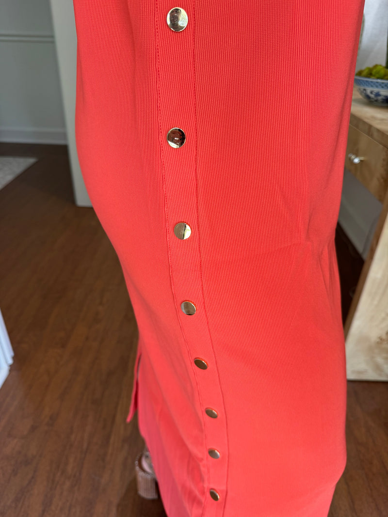Coral Maxi Dress