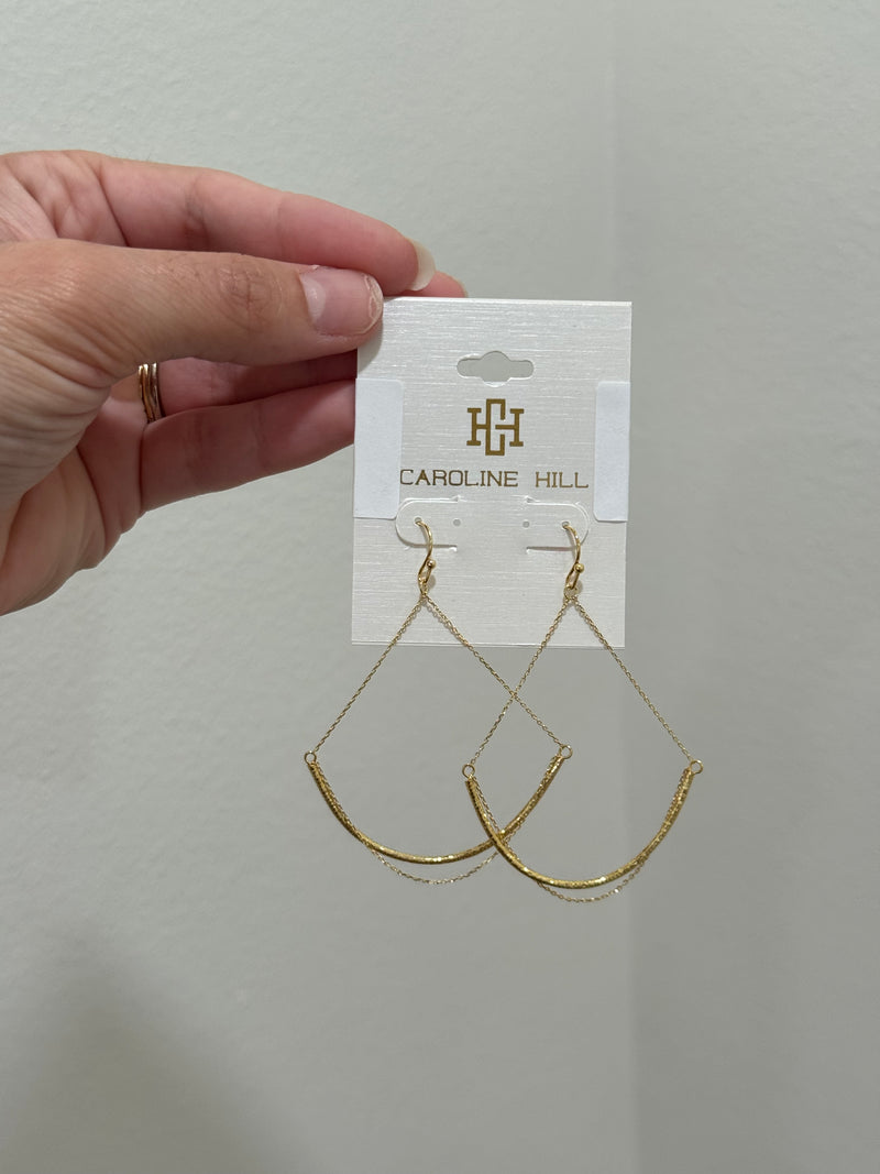 Gold Drop Earrings