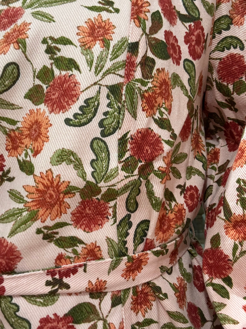 Just Peachy Floral Top