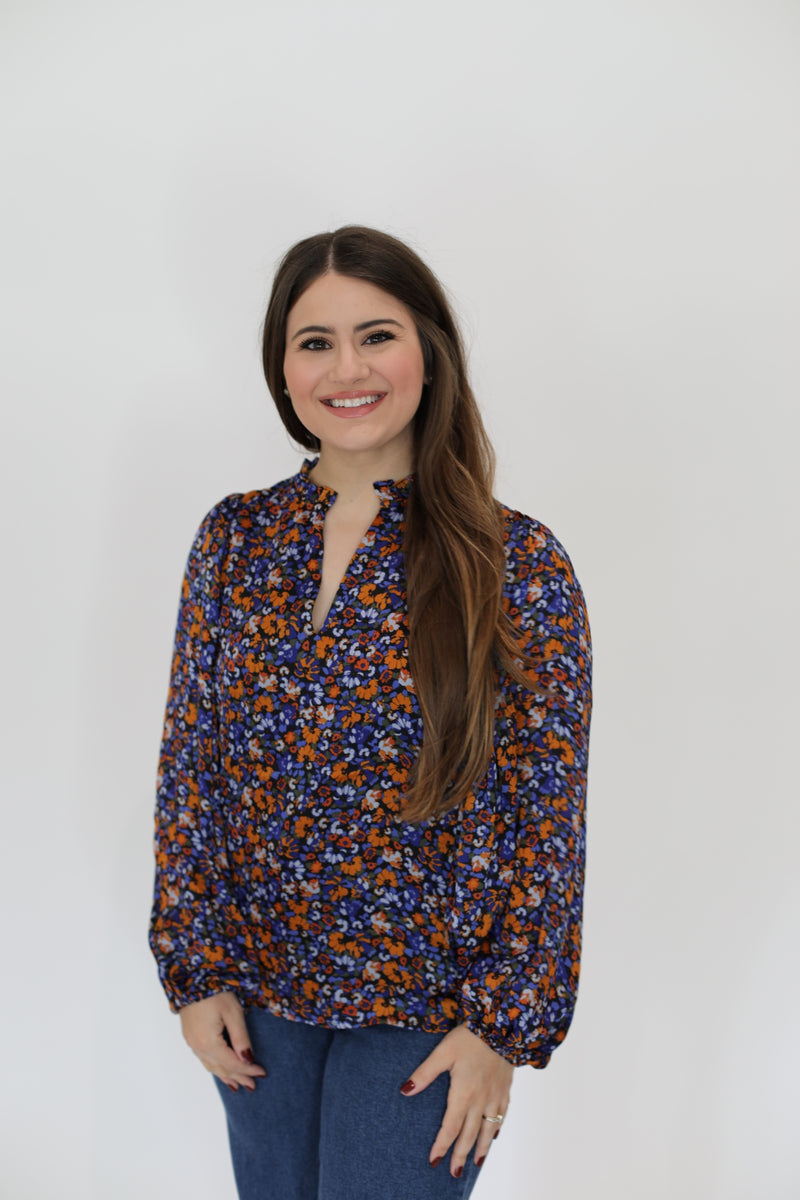 Fall Floral Top