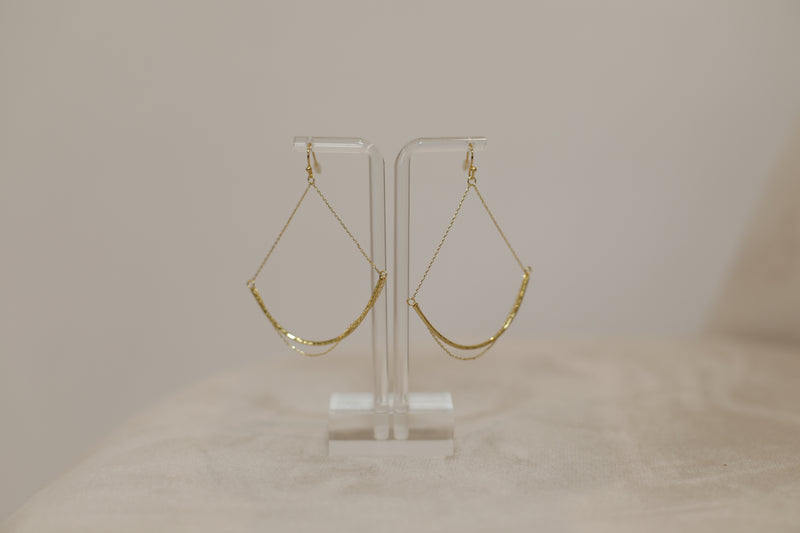 Gold Drop Earrings