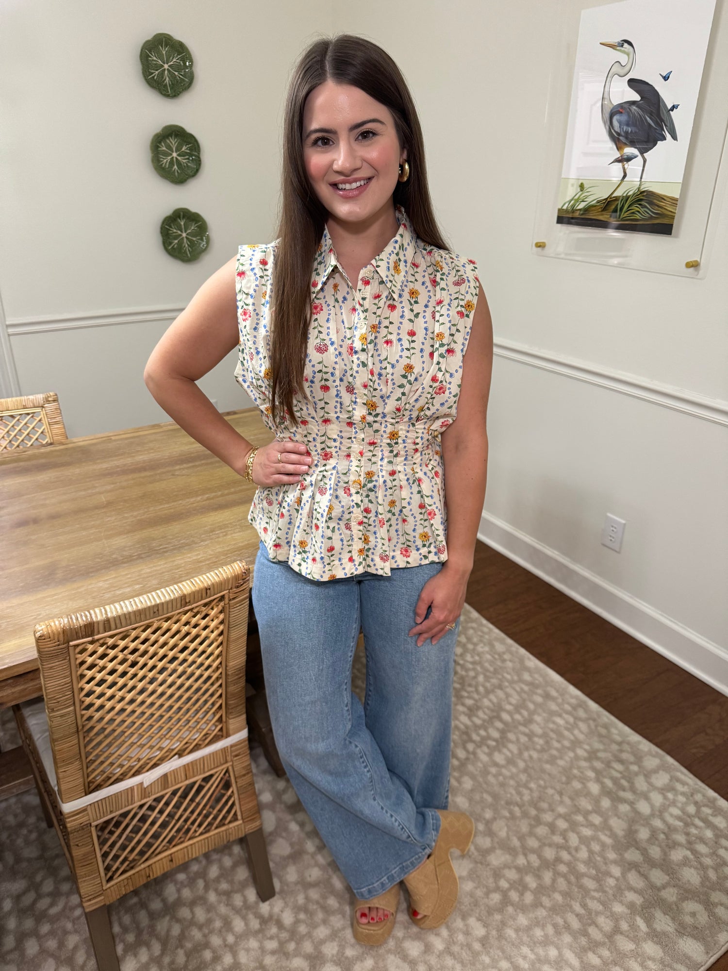 Rosie Floral Top
