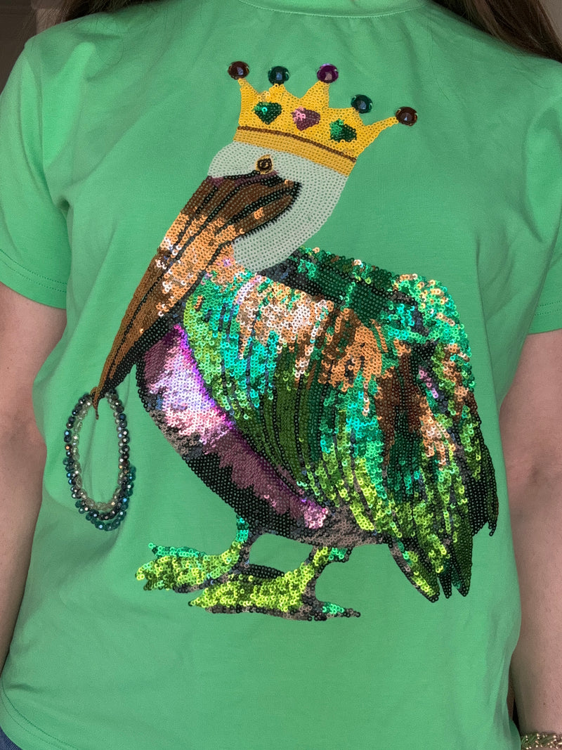 Mardi Gras Pelican Shirt