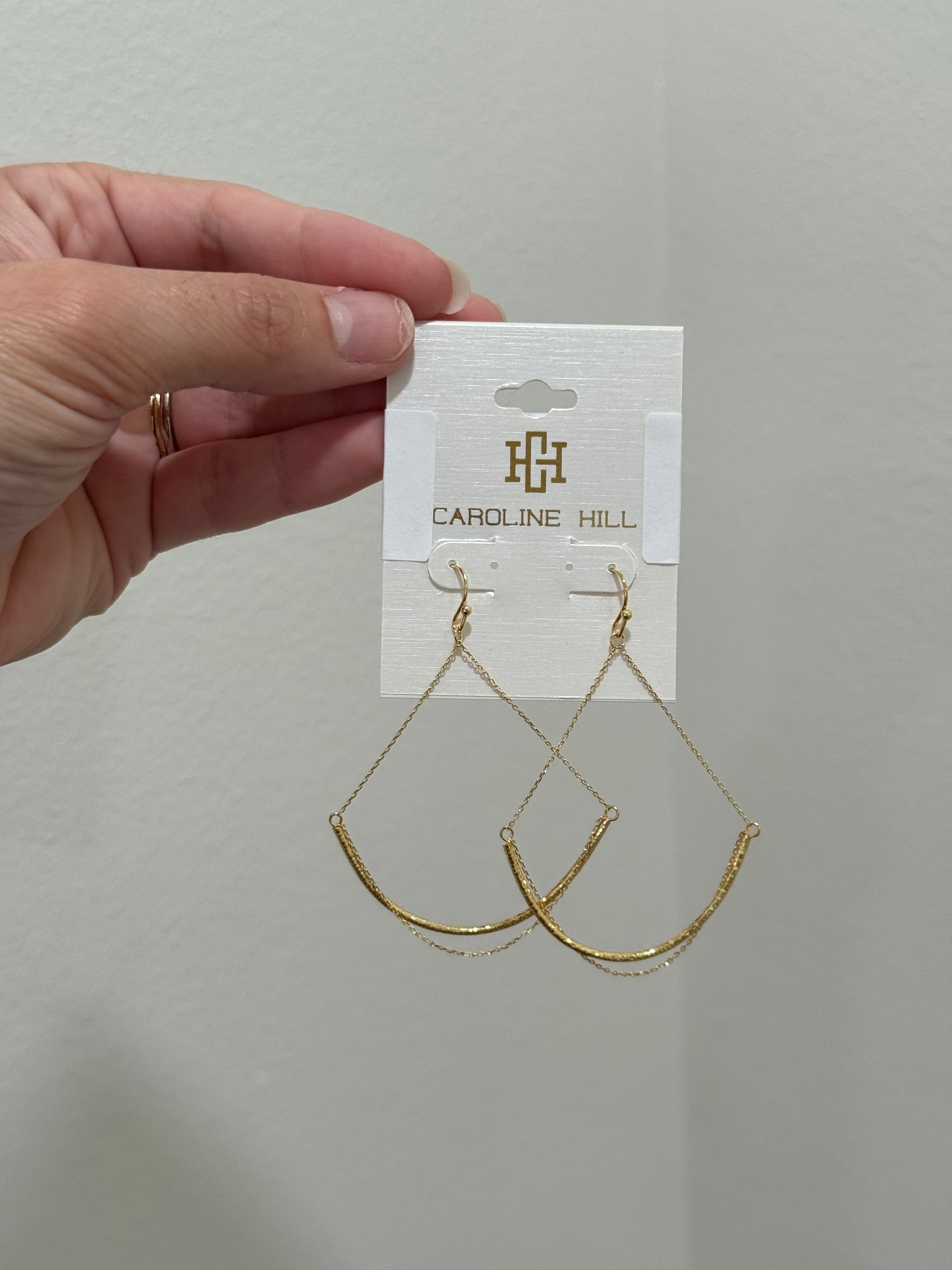 Gold Drop Earrings