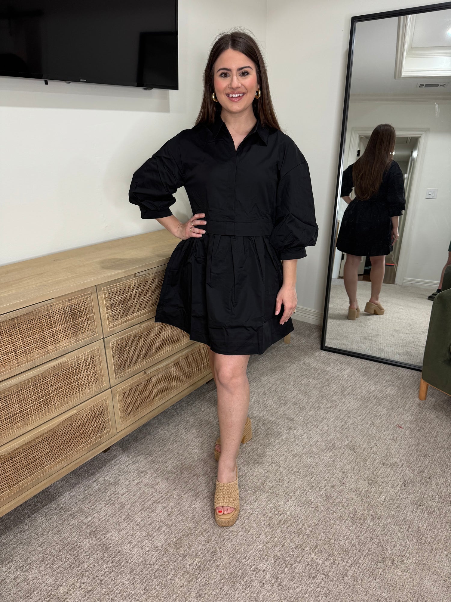 Black Short Dress