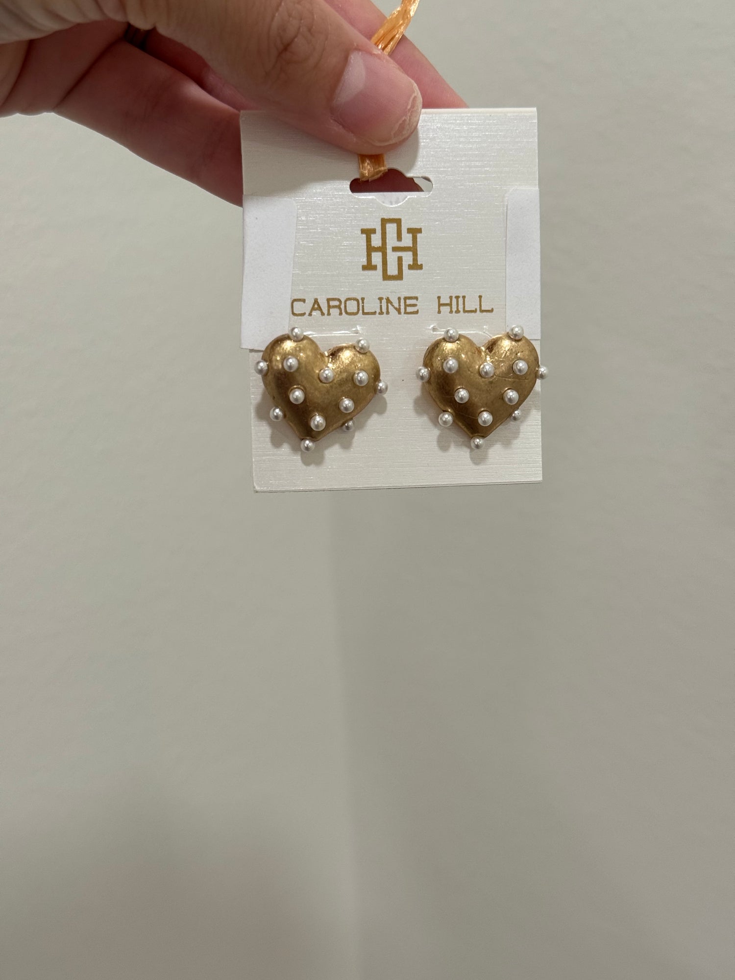 Heart Stud Earrings