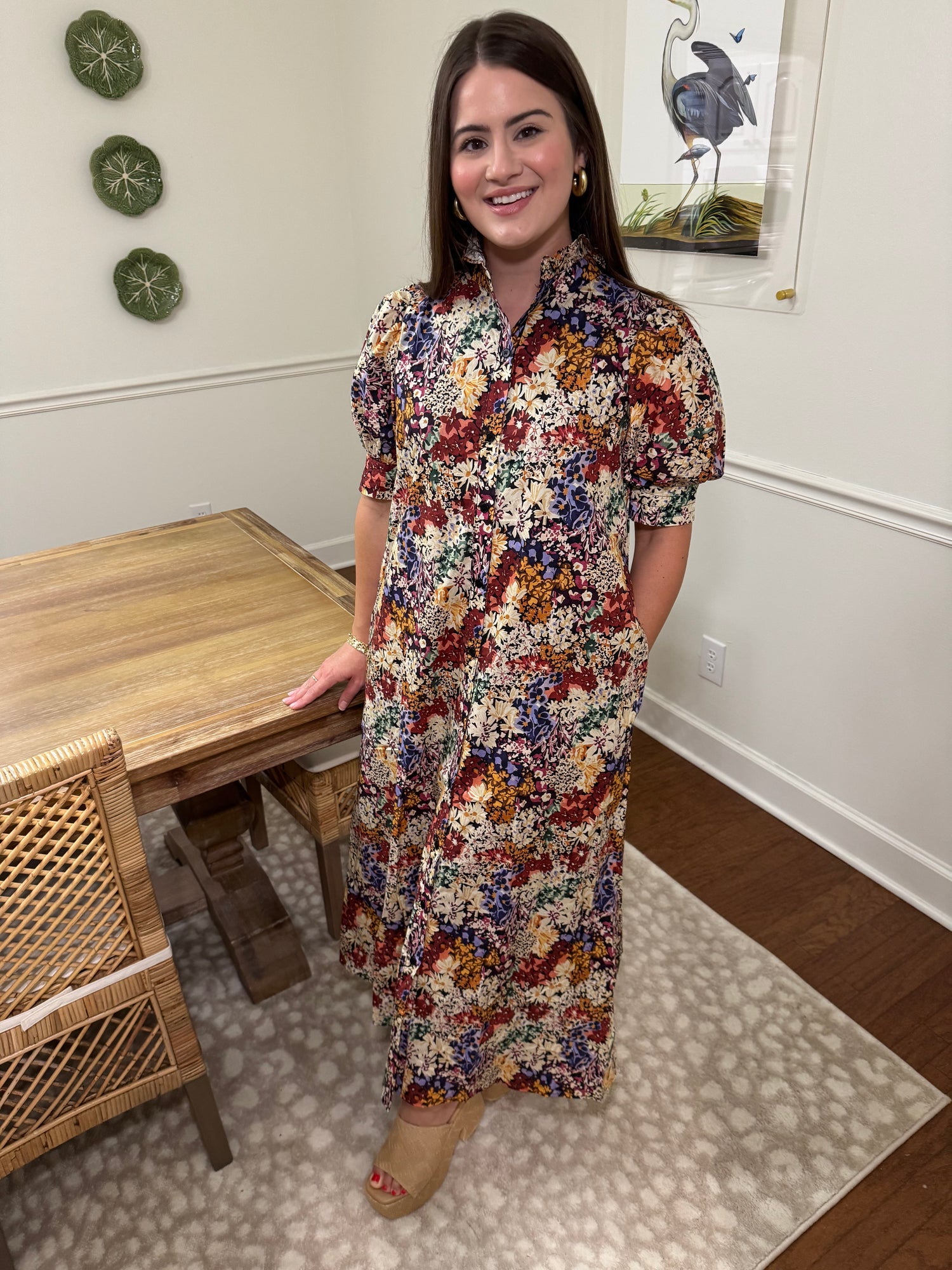 Floral Fall Maxi