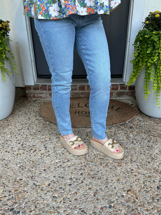 Light High Rise Skinny Jeans